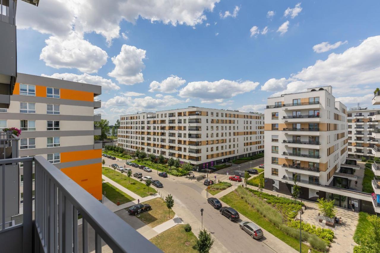 Elegant Apartments With Balcony & Parking Warsaw By Noclegi Renters Exterior foto