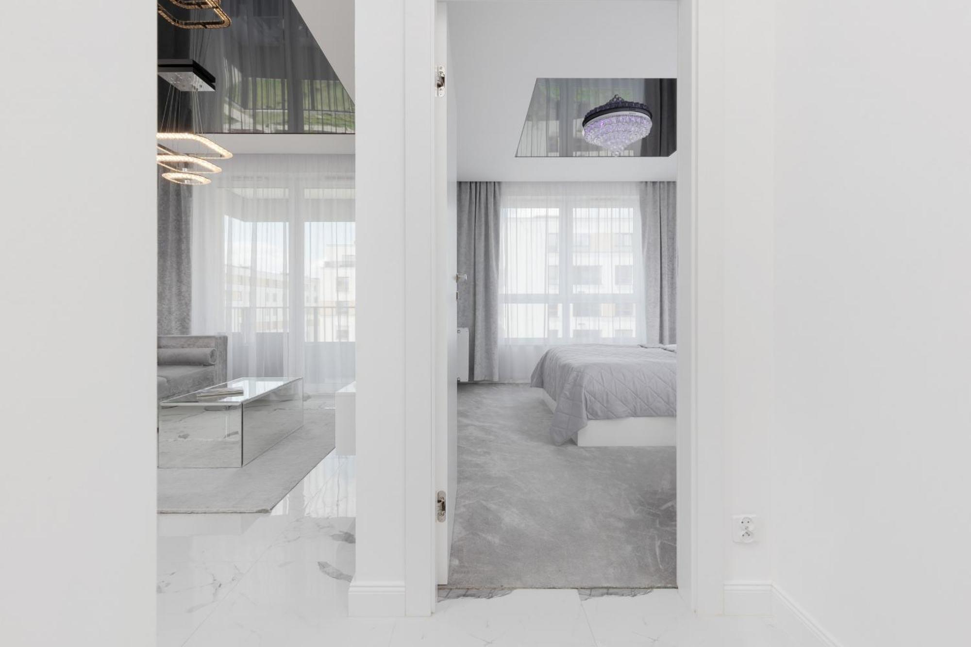 Elegant Apartments With Balcony & Parking Warsaw By Noclegi Renters Exterior foto